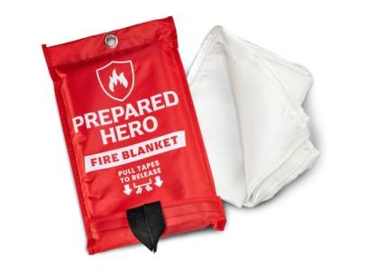 Flash test : couverture contre le feu Prepared Hero
