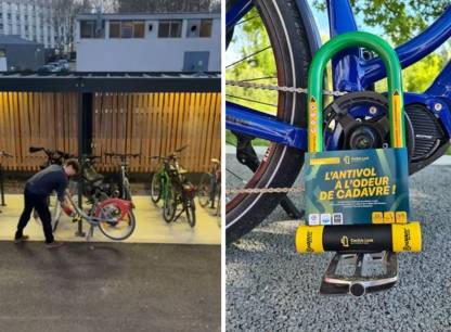 Éloigner les voleurs de vélo avec une odeur de cadavre