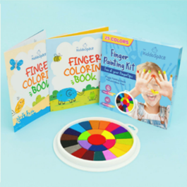Kit de peinture à doigt TheKiddoSpace