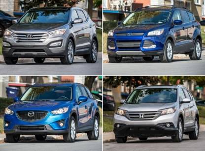 Essai - Comparatif VUS compacts (Escape, CR-V, Santa Fe et CX-5)
