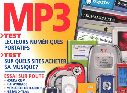 Le CD perd son trône; vive le MP3 !