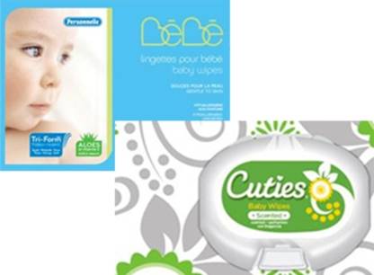 Rappel de 164 000 emballages de lingettes humides pour bebes