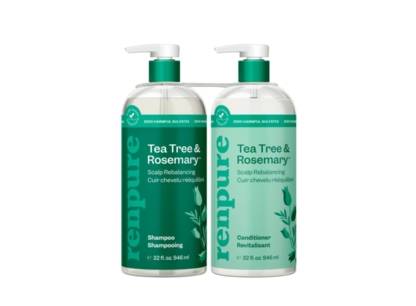 Ensemble shampooing et revitalisant Renpure Tea Tree & Rosemary Refresh and Rebalance