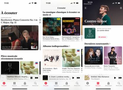 Apple Music Classical : presque sans fausse note