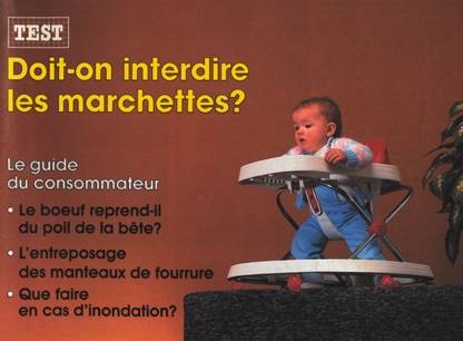 Pourquoi les marchettes pour bébé sont-elles illégales au Canada?