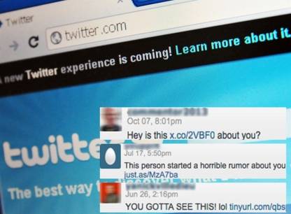 Twitter attention aux arnaques