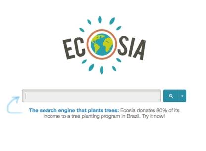 Ecosia le moteur de recherche qui plante des arbres
