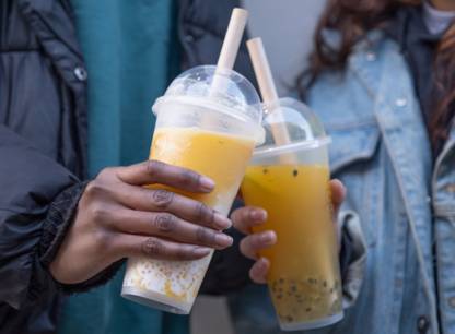 Thés aux perles : plus sucrés que des sodas !