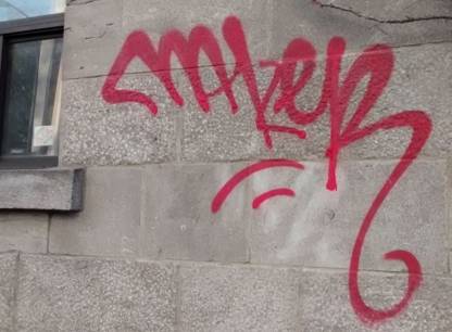 Que fait la police contre les graffitis