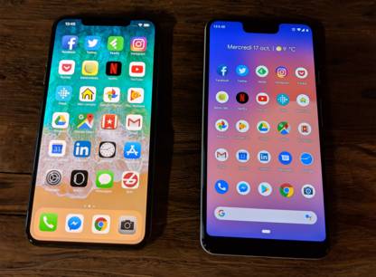 Essai comparatif : iPhone XS Max contre Pixel 3 XL