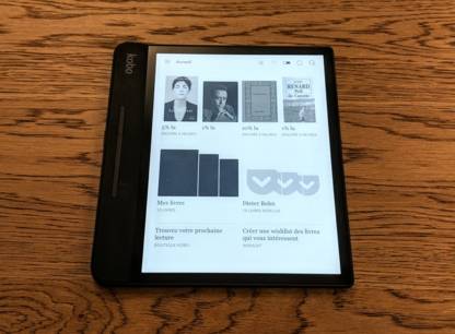 Essai de la liseuse Forma de Kobo