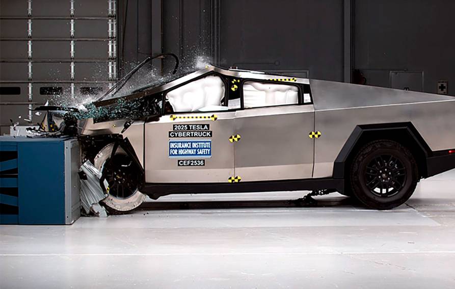 Protection des passagers : chapeau au Cybertruck, mais pas au Ford F-150 Lightning