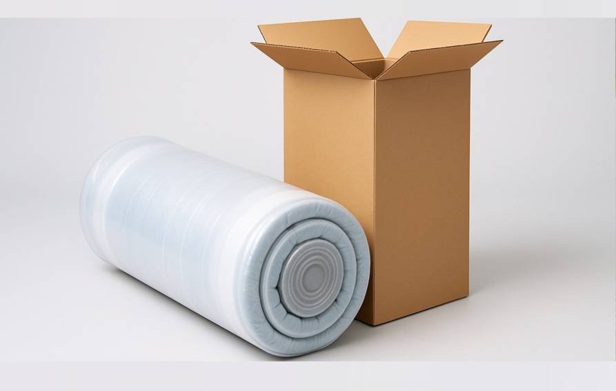 Portrait de quatre fabricants de matelas en boîte