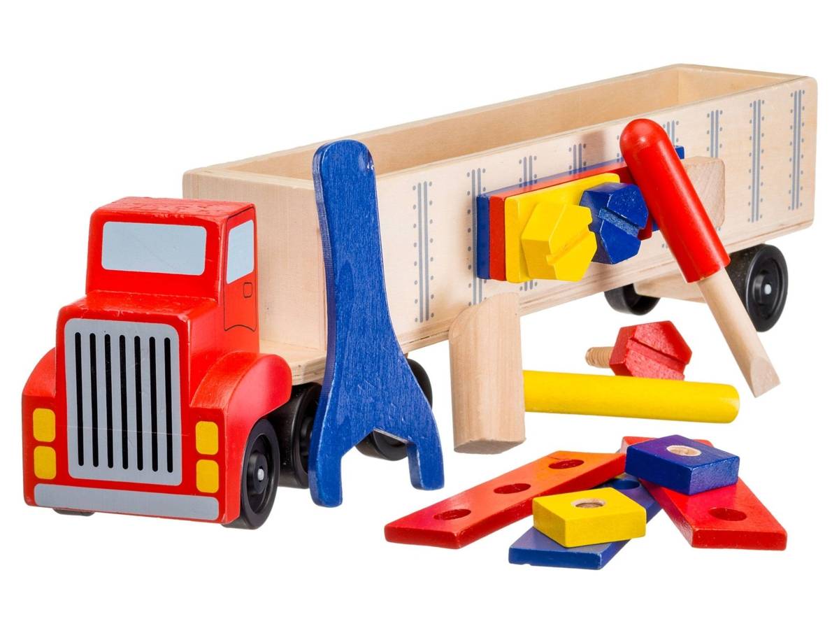 MELISSA & DOUG Ensemble de construction de gros camion