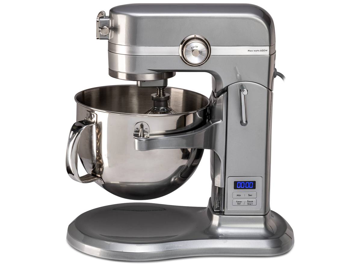 Machine à pain 19 Programmes Inox 500g-1kg 650W avec Distributeur