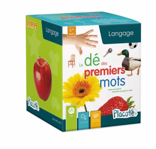 Le dé des premiers mots Placote