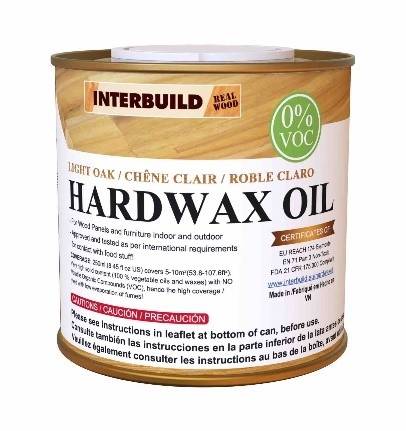 Teintures à l’huile pour bois naturel