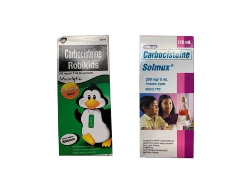Sirops Robikids et Solmux