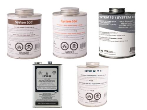 Produits de ciment et d'apprêt IPEX