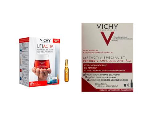 Ampoules de sérum antiâge de Vichy