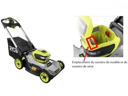 Tondeuses à batterie Ryobi