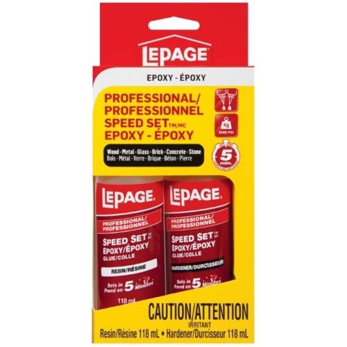 Produits à base d’époxy LePage Speed Set