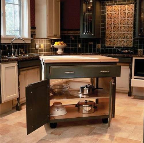 Bases d'îlots de cuisine (KraftMaid, Merillat Masterpiece et Peninsula)