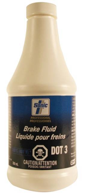 Liquide de frein DOT 3 Sonic (350 ml)