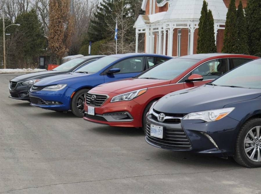 Essai - Toyota Camry, Hyundai Sonata, Mazda6 et Chrysler 200