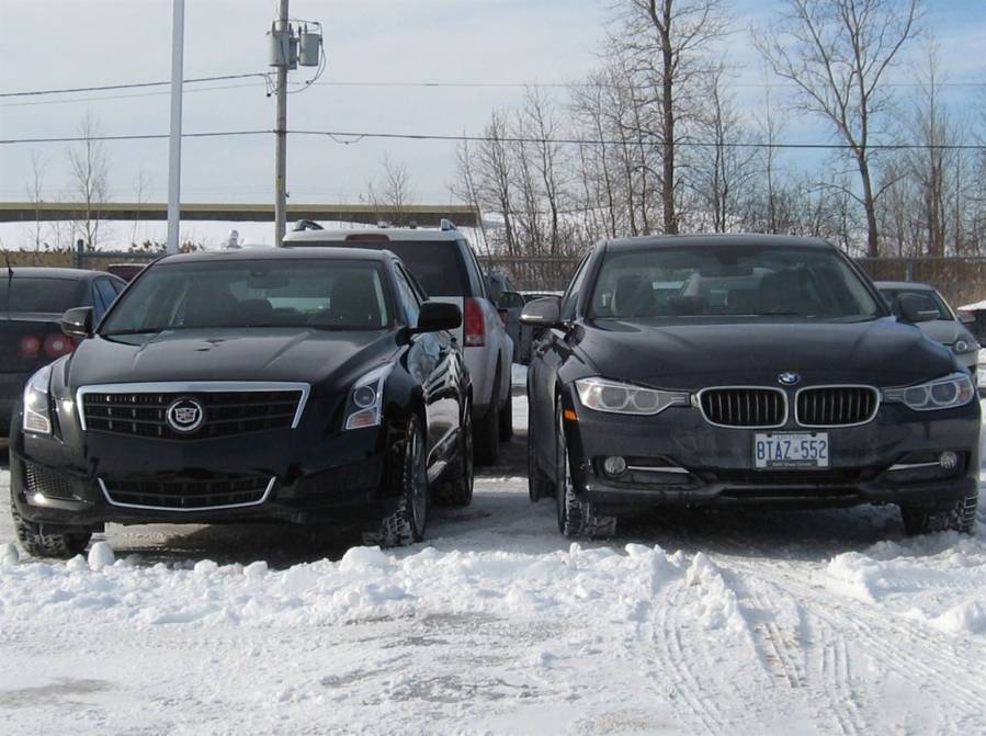 Essai comparatif - BMW Serie 3 Cadillac ATS